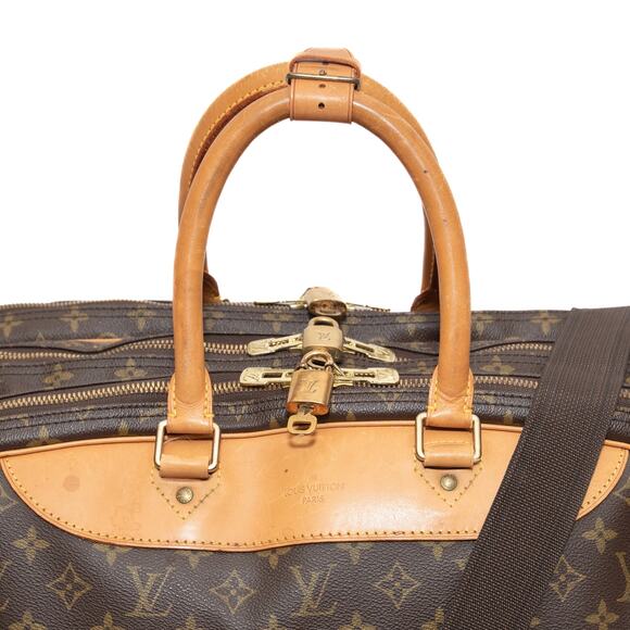 Louis Vuitton Monogram Alize 3 Poches Soft Sided Suitcase Luggage Lock And Keys - Picture 7 of 16